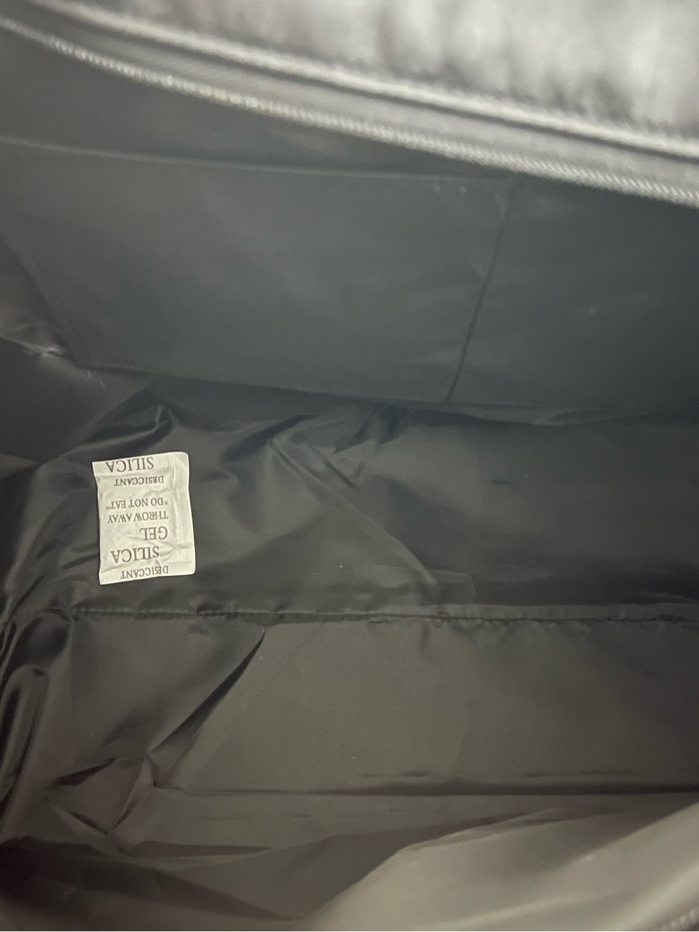 Victoria's Secret Black Tote with Rhinestone VS Logo - Picture 3 of 3